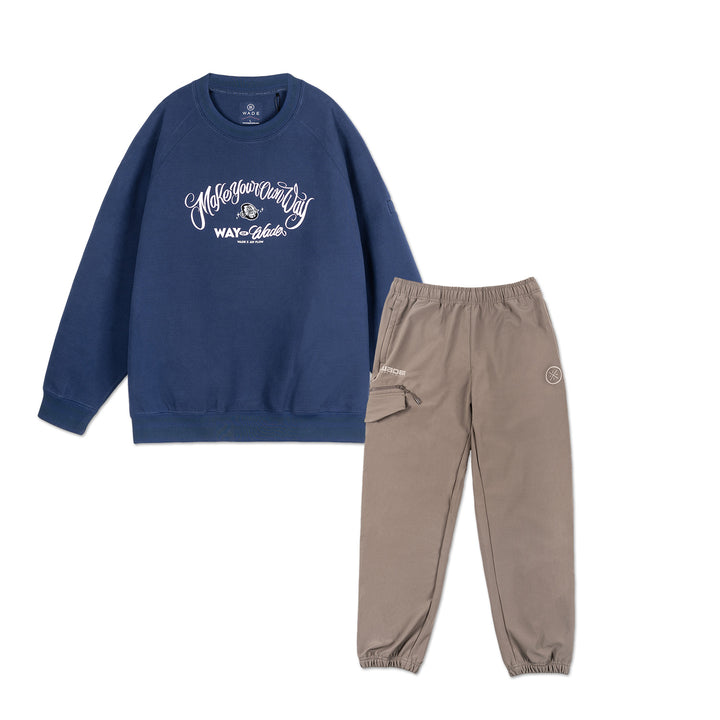 Wade Sweatshirt AWDVF49-3 + Pants AYKV435-3