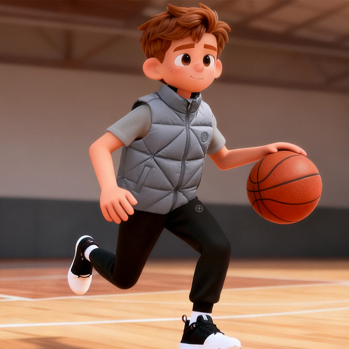 Wade Down Vest AMRV105-2 + Pants AKLV153-1