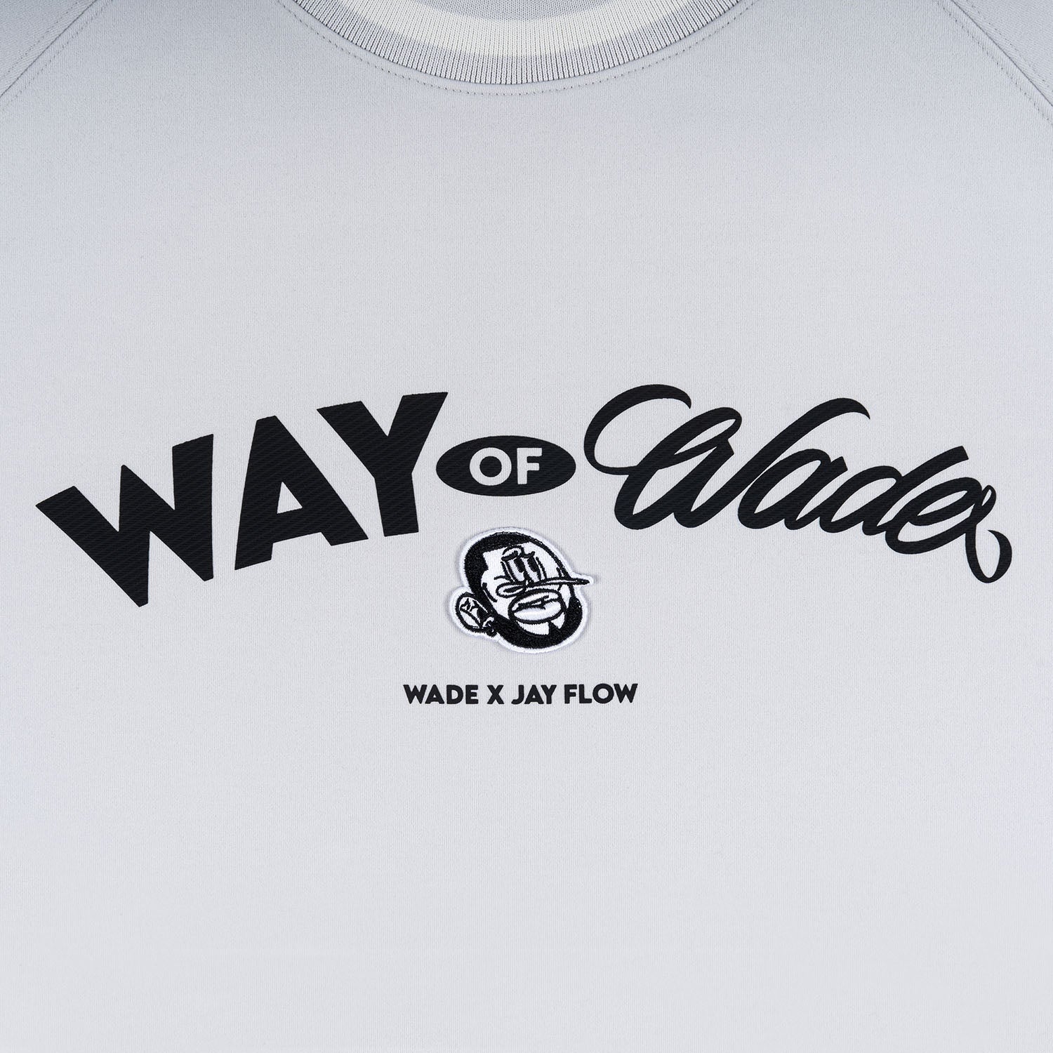 Wade x Jay Flow Graphic Sweatshirt in Light Gray | Way of Wade
